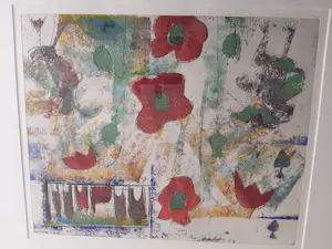 Lia van Leeuwen - Kleuren ets, nr 9815 kopen? Bied vanaf 35!