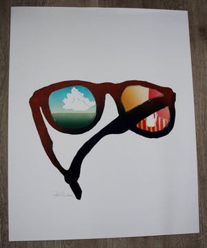 Sytze Folkertsma - Zeefdruk uit millenium kalender kopen? Bied vanaf 35!