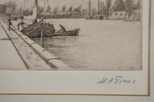 M. E. Tims - Stadsgezicht: Oude Wetering kopen? Bied vanaf 45!