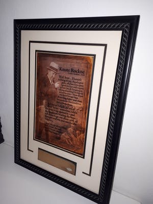 Niet of onleesbaar gesigneerd - Knute Rockne, Yankee Stadium 1982. kopen? Bied vanaf 1!