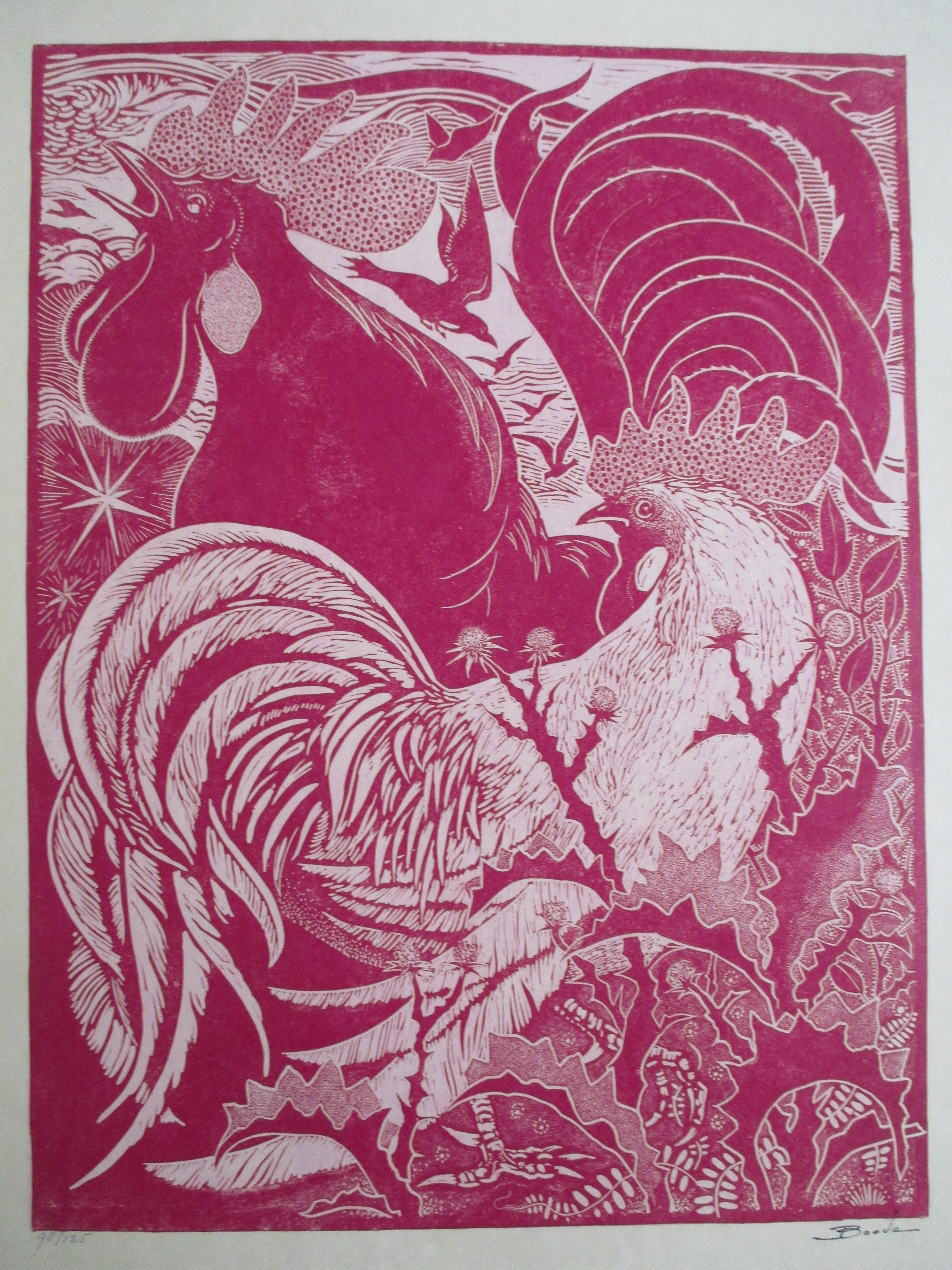 Dirk Boode - Houtsnede  kopen? Bied vanaf 35!