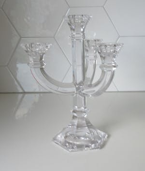 Villeroy & Boch - Kristallen Vierarms kandelaar kopen? Bied vanaf 24!