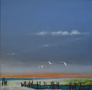 Franklin Meijer - Waddenkust met kokmeeuwen kopen? Bied vanaf 79!