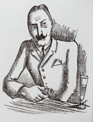 August Wilhelm Dressler - Porträt eines Mannes mit Absinthglas, Or.-Lithographie 1967 kaufen? Bieten Sie von 50!