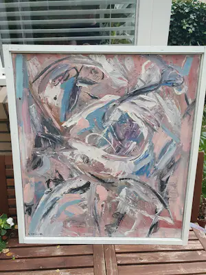 Jan te Wierik - Abstract kopen? Bied vanaf 695!