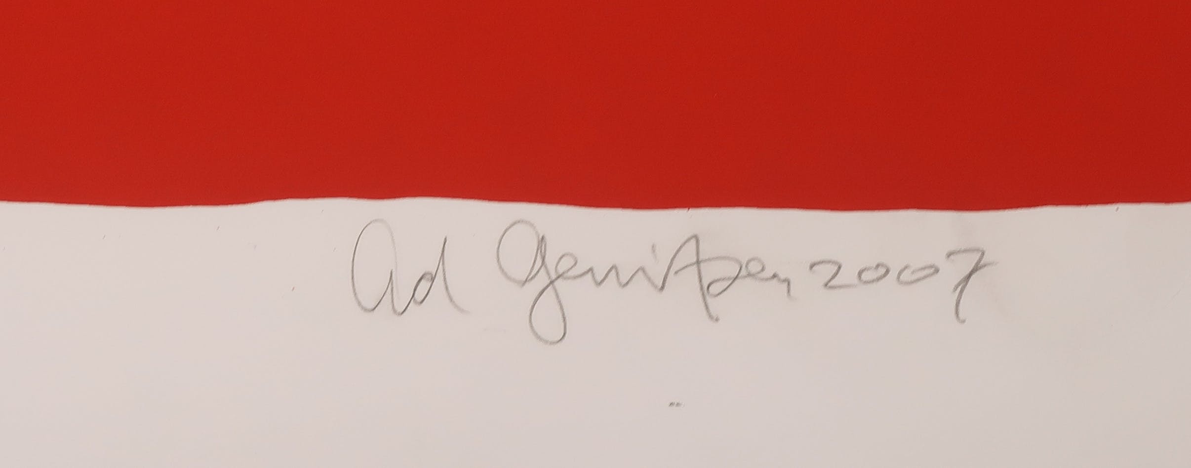 Ad Gerritsen - Zeefdruk, Katatonische Tango (Groot!) kopen? Bied vanaf 200!