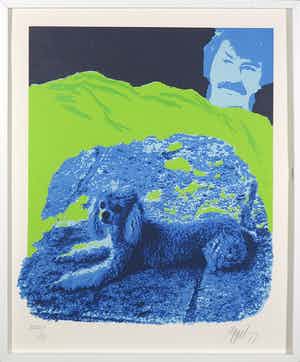 Karel Appel - Zeefdruk, Tuesday - Ingelijst verkocht voor € 1!