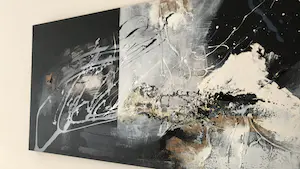 William Malucu - Olieverfschilderij op canvasdoek. Groot formaat. kopen? Bied vanaf 500!