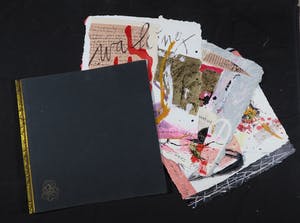 Miriam Slaats - Map met drie zeefdrukken, Alle kennis komt voort uit onze zintuigen kopen? Bied vanaf 1!