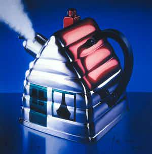 Rob Scholte - Zeefdruk, Theehuis verkocht voor € 1!