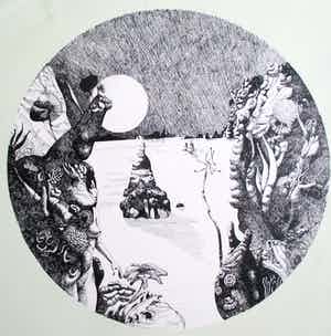 Victor Linford - Zeefdruk verkocht voor € 1!