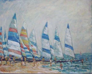 Piet Mulder - SURFWEDSTRIJD ZANDVOORT 1985 kopen? Bied vanaf 175!