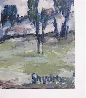Antoon Snijders - Olieverf op doek, Blauwende lucht - Ingelijst kopen? Bied vanaf 100!