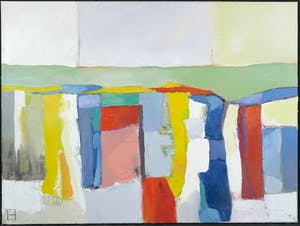 Philip Vencken - Olieverf op doek, Abstract Landschap kopen? Bied vanaf 100!