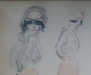 Kees van Dongen - Pochoir - getiteld CROQUIS - 1925 kopen? Bied vanaf 450!