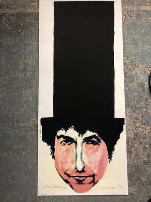 Willem Sanders - Bob Dylan/ Zimmerman (groot) kopen? Bied vanaf 65!