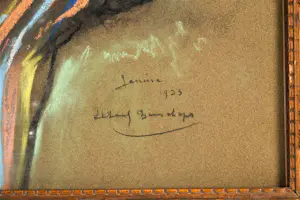 Charles Bisschops - Pastel - Portret van Janine kopen? Bied vanaf 275!