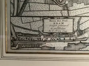 Isaac Tirion - Plattegrond van Edam kopen? Bied vanaf 50!