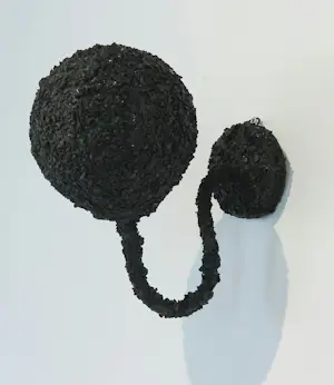 Michel Kourline - Meerdelig kunstobject / installatie,, La nuite tombee kopen? Bied vanaf 150!