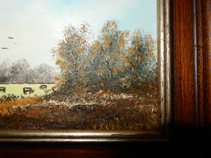 Niet of onleesbaar gesigneerd - landscap, Theo van Veggel (1939) kopen? Bied vanaf 1!