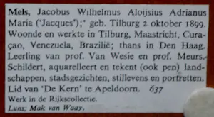 Jacques Mels - Ingelijste aquarel: Maastricht - 1940 kopen? Bied vanaf 50!