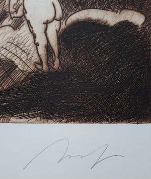 Alfred Hrdlicka - Himmel auf Erden (Franz Schubert), ets kopen? Bied vanaf 300!