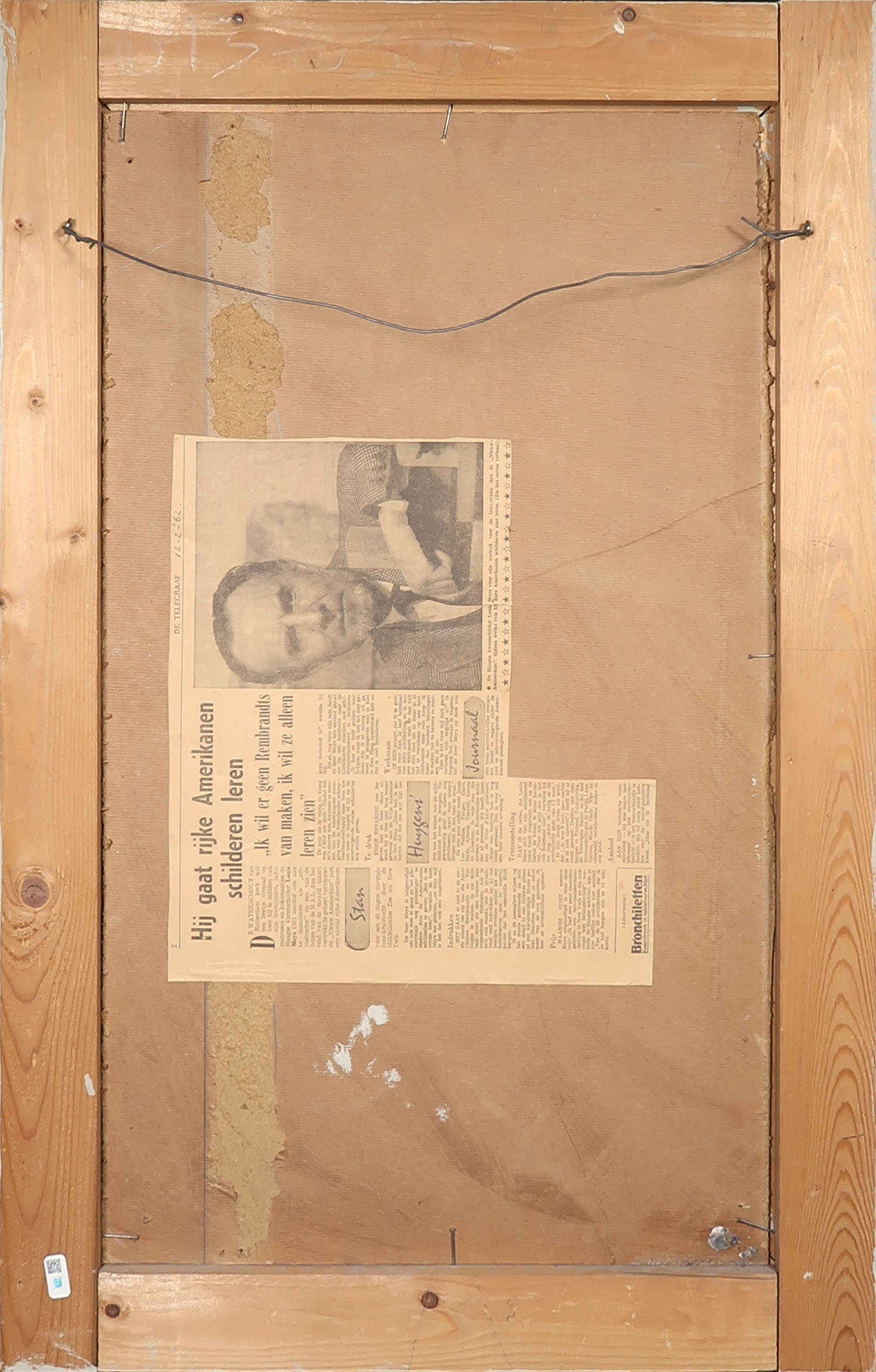 Louis Meys - Olieverf op board, Zittend naakt - Ingelijst kopen? Bied vanaf 500!