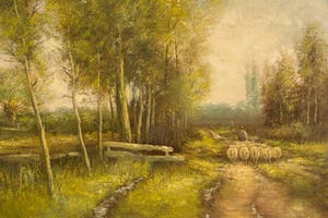 Toon Wildeboer - Laren, schaapskudde kopen? Bied vanaf 1!