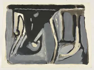 Bram van Velde - Abstract composition kaufen? Bieten Sie von 395!