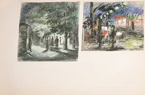 Huub Lepelaar - en andere! - Lot van 7 werken op papier kopen? Bied vanaf 1!