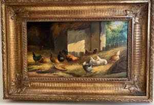 Jef Van Leemputten - Kippen in de staal kopen? Bied vanaf 400!