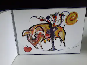 Jan te Wierik - Kunstenaars boek jan te wierik ik houd van snoep incl 4 drukgesigneerde litho,s kopen? Bied vanaf 75!