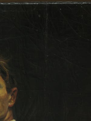 Bram van Velde - Olieverf op doek, Portret van Geer van Velde - Ingelijst (Groot) kopen? Bied vanaf 1!