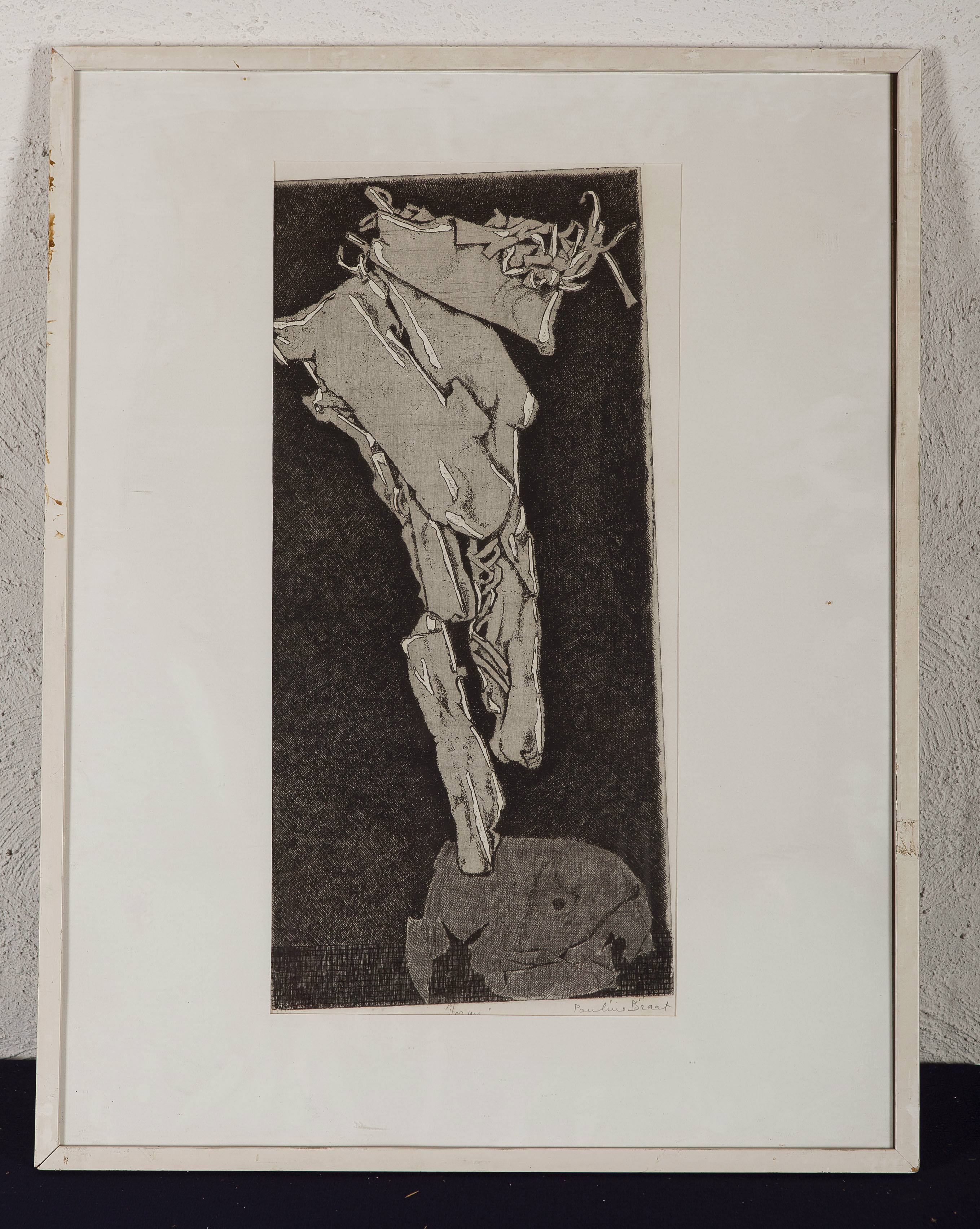 Pauline Braat - Vorm 2 - Ets op papier - gesigneerd r.o. - oplage niet zichtbaar - BKR Den Haag kopen? Bied vanaf 10!
