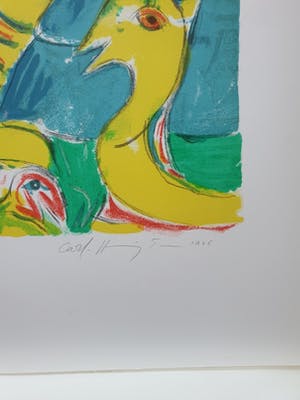 Carl-Henning Pedersen - 2 Litho's van Carl Henning Pedersen uit 1985 - H.C. (incl. map) kopen? Bied vanaf 300!