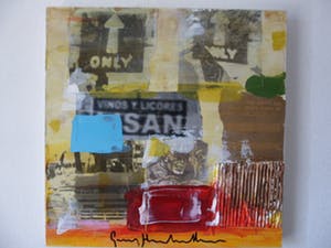 George Heidweiller - Gemende Techniek, Acryl op Doek kopen? Bied vanaf 110!