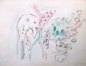 Mark Polee - Acryl op doek, Schilderij met vis - Ingelijst kopen? Bied vanaf 1!