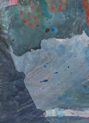 Peter van Oorde - Acrylverf op doek, Paard - Ingelijst (Zeer groot) kopen? Bied vanaf 1!