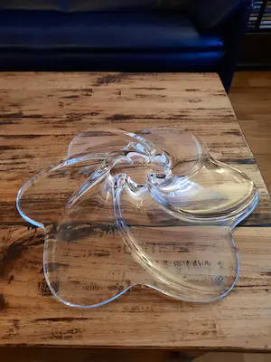 Holmegaard - Bloemvormige schaal kopen? Bied vanaf 50!