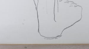 C.J.M. van Herwaarden - Tekening en aquarel, Tired Family - Ingelijst (Groot) kopen? Bied vanaf 250!