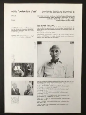 Bram van Velde - Gal. Collection d'Art - Amsterdam - 1971 t/m 2004 - Zeer goed - 12 Items kopen? Bied vanaf 60!