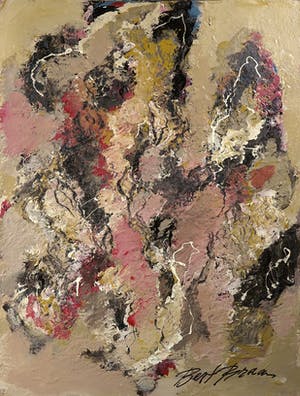 Bert Braam - Acryl op doek, Zonder titel kopen? Bied vanaf 80!