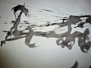 Anton Heyboer - Abstracte compositie . kopen? Bied vanaf 150!