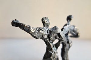 Astrid Veldhuyzen-Koppen - Vriendschap voor het leven - Krachtig Brons met vergulden accenten kopen? Bied vanaf 1!