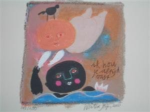 Wouter Stips - Ik hou je altijd vast, Serigrafie 2000 kopen? Bied vanaf 55!