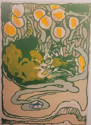 Pierre Alechinsky - Objets Volants - 1977 kopen? Bied vanaf 1250!