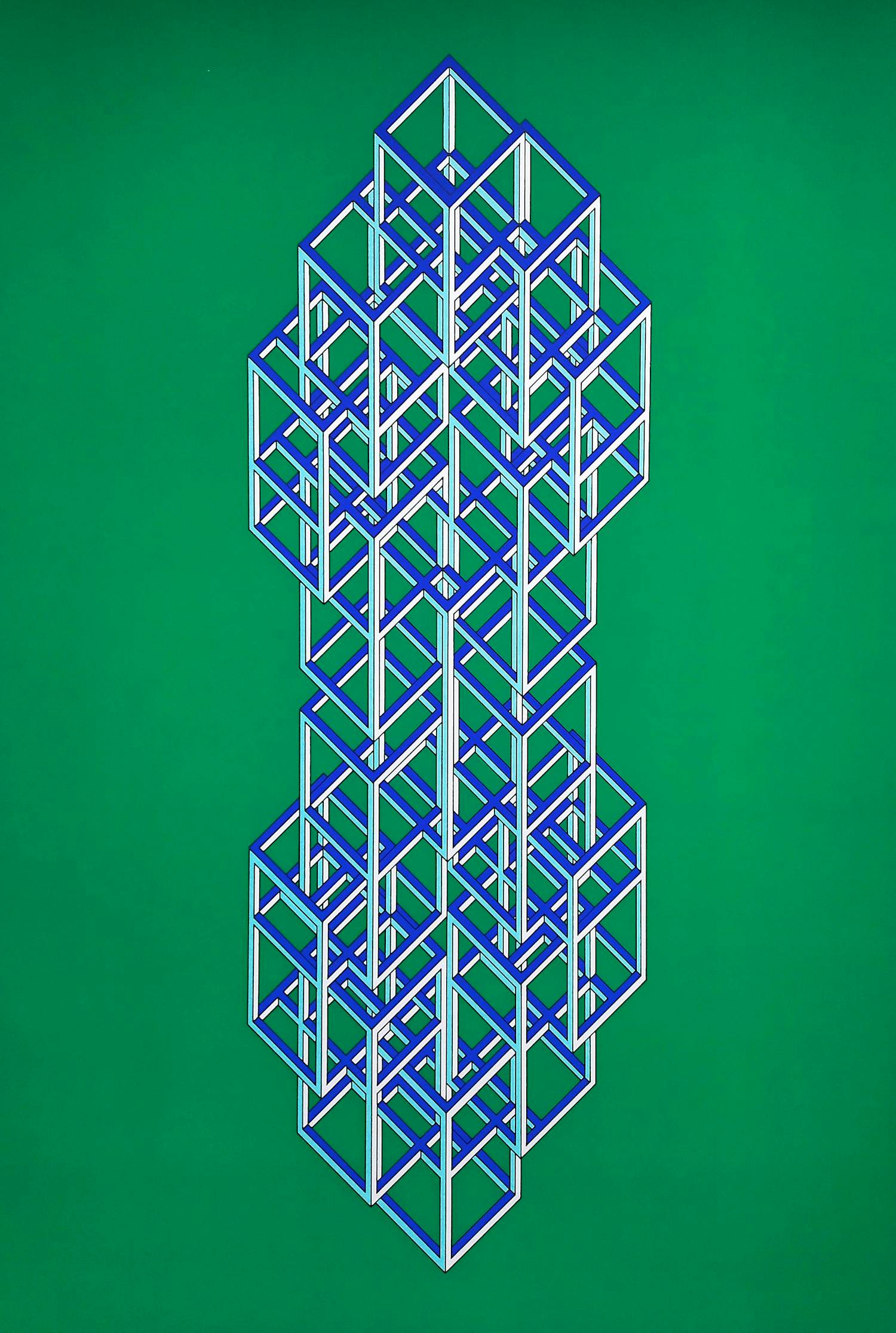 Joost Baljeu - Inner Dimensions, zeefdruk (groot) kopen? Bied vanaf 150!