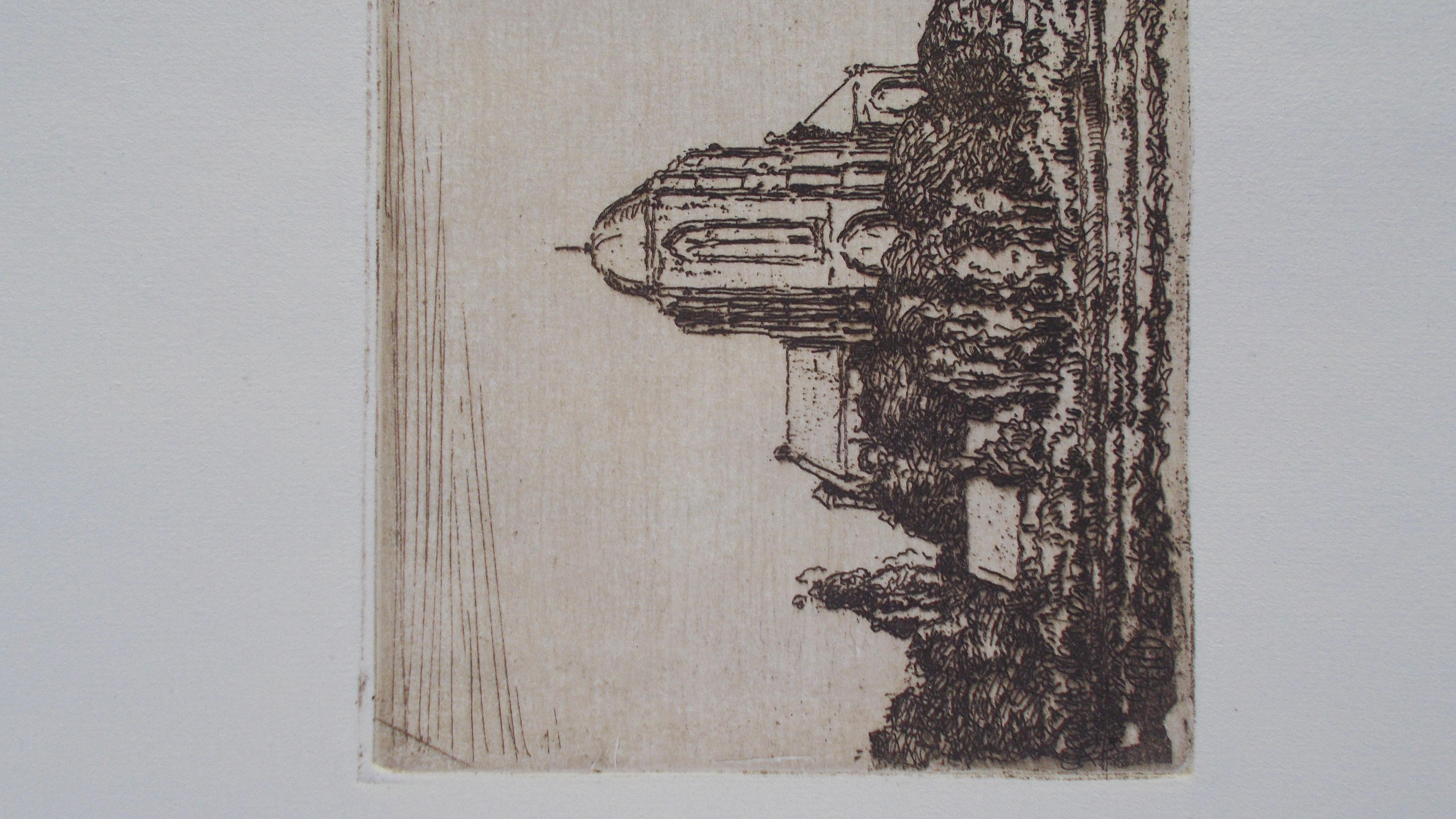 Herman Heuff - Gezicht op Veere kopen? Bied vanaf 40!