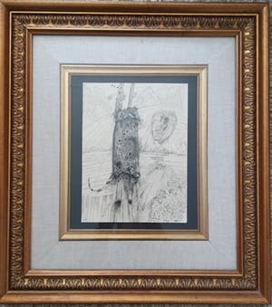 Lucebert - Landschap met figuratief persoon kopen? Bied vanaf 650!