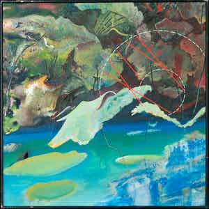 Kees Mol - Olieverf op doek, Observation - Ingelijst verkocht voor € 50!